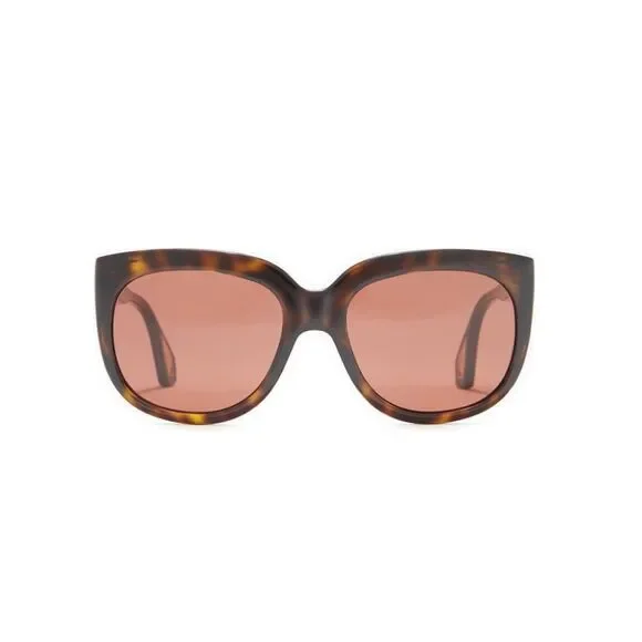 Gucci Fashion Sunglasses in Havana Brown, NWT, Full Inclusion - Picture 4 of 15